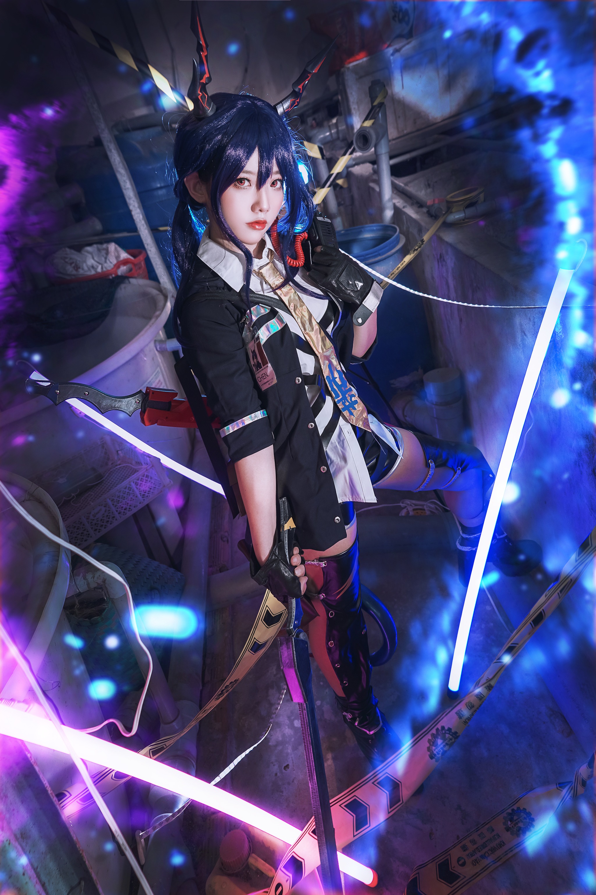 图片[1]-Messie Huang – NO.013 Arkinghts Chen [12P]-XikXak